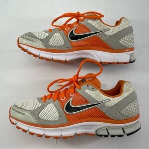 Nike Pegasus-2B Running Shoes Orange Gray Men's Size 11 # 453398-108
